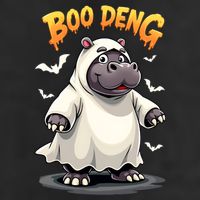 Moo Deng Golf Towel