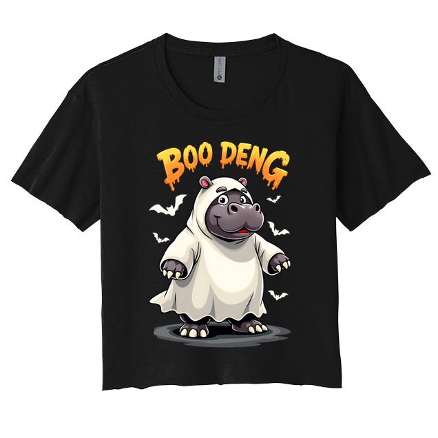 Moo Deng Crop Top