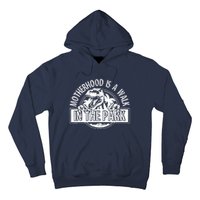 Mommy Dinosaur Motherhood Is A Walk In The Park Mother's Day Hoodie