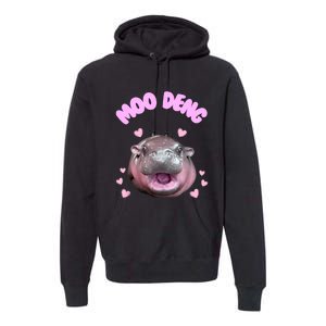 Moo Deng Premium Hoodie