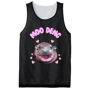 Moo Deng Mesh Reversible Basketball Jersey Tank