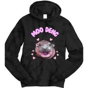 Moo Deng Tie Dye Hoodie