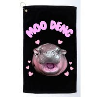 Moo Deng Golf Towel