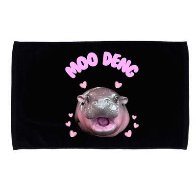 Moo Deng Microfiber Hand Towel