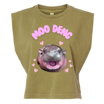 Moo Deng Garment-Dyed Women's Muscle Tee