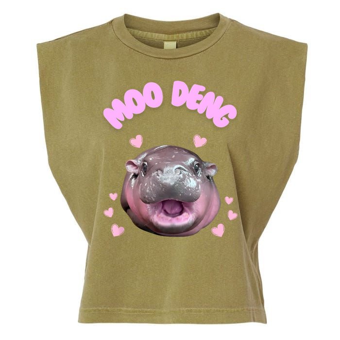 Moo Deng Garment-Dyed Women's Muscle Tee