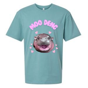 Moo Deng Sueded Cloud Jersey T-Shirt