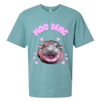 Moo Deng Sueded Cloud Jersey T-Shirt