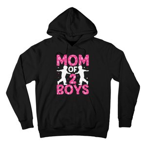 Mothers Day Mom of 2Boys from Son Hoodie