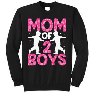 Mothers Day Mom of 2Boys from Son Sweatshirt