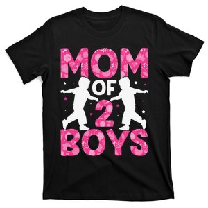 Mothers Day Mom of 2Boys from Son T-Shirt