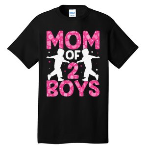 Mothers Day Mom of 2Boys from Son Tall T-Shirt