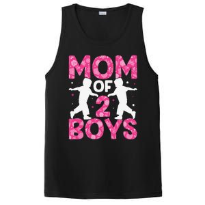 Mothers Day Mom of 2Boys from Son PosiCharge Competitor Tank