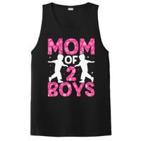 Mothers Day Mom of 2Boys from Son PosiCharge Competitor Tank