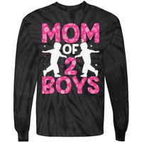 Mothers Day Mom of 2Boys from Son Tie-Dye Long Sleeve Shirt