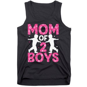 Mothers Day Mom of 2Boys from Son Tank Top