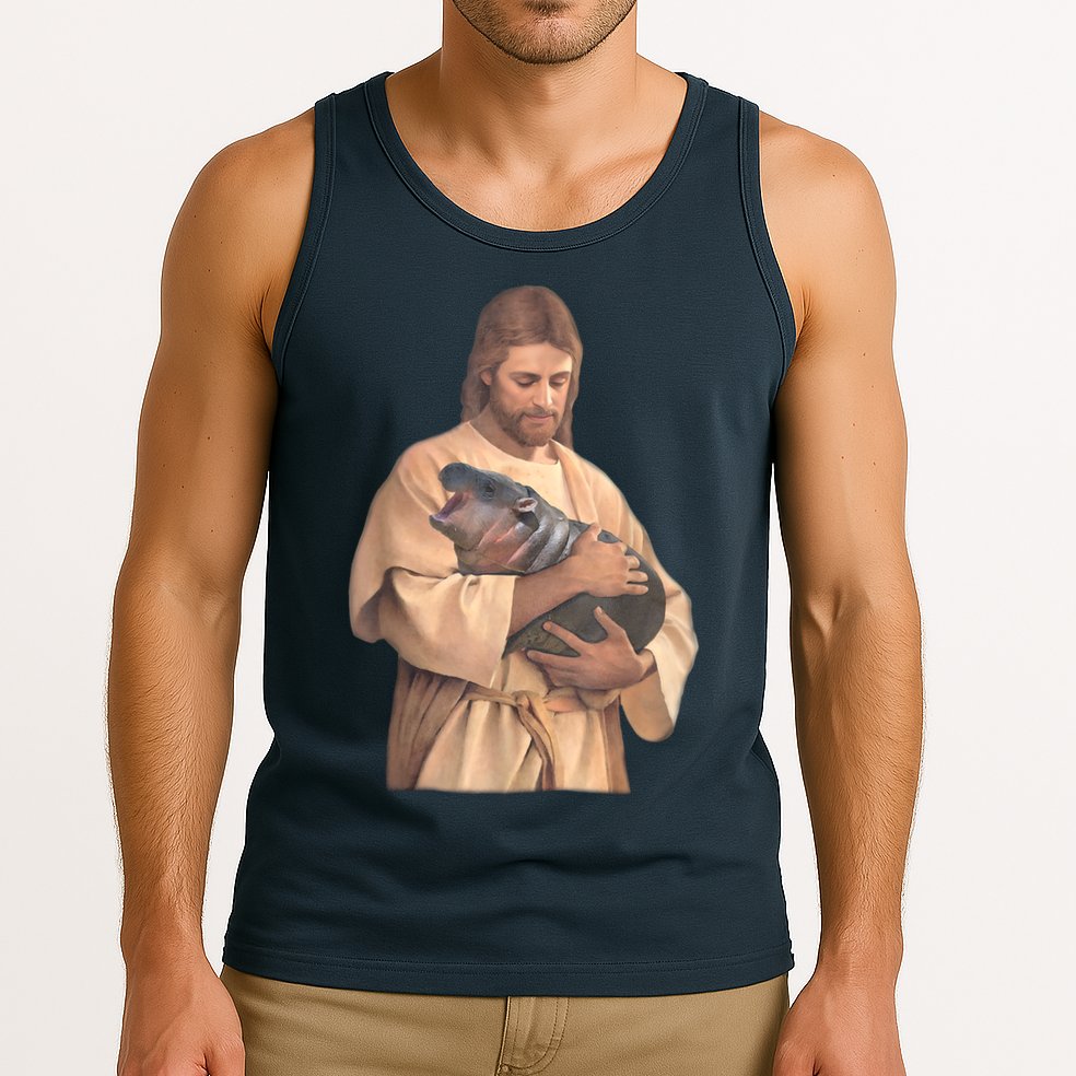 Moo Deng Tank Top
