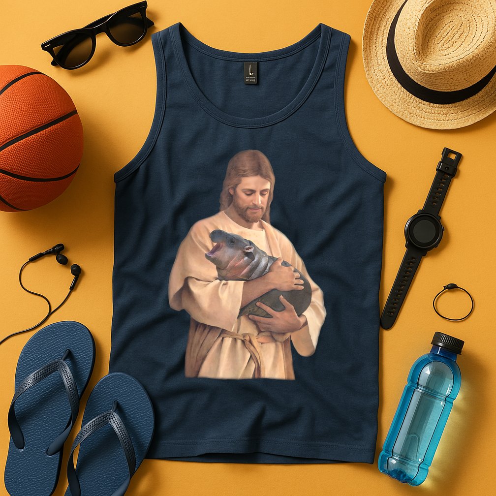 Moo Deng Tank Top