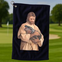 Moo Deng Golf Towel