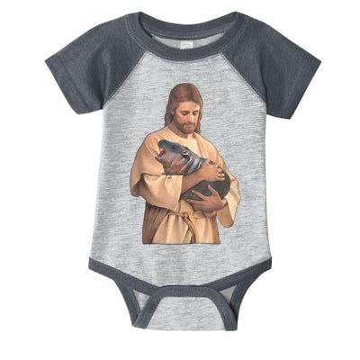 Moo Deng Infant Baby Jersey Bodysuit