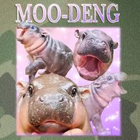 Moo Deng Legacy Tie Dye Trucker Hat
