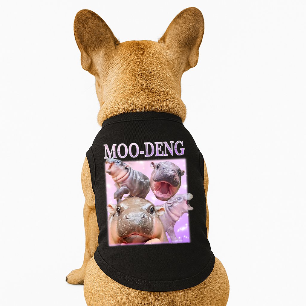 Moo Deng Doggie Tank