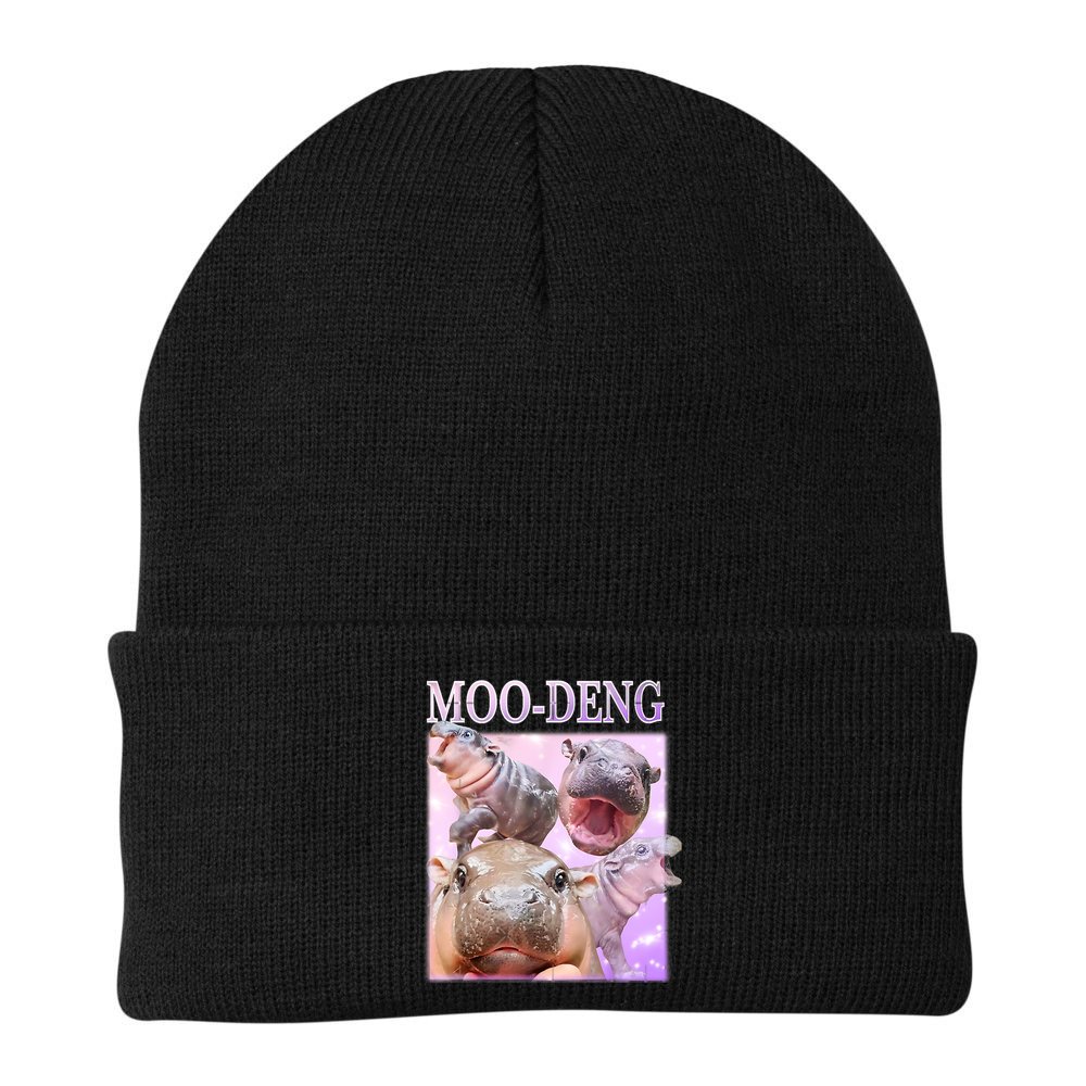 Moo Deng Beanie