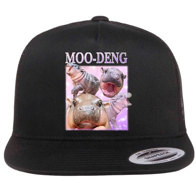 Moo Deng Flatbill Hat