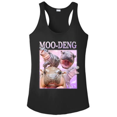 Moo Deng Ladies PosiCharge Competitor Racerback Tank