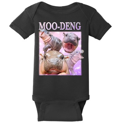 Moo Deng Baby Bodysuit