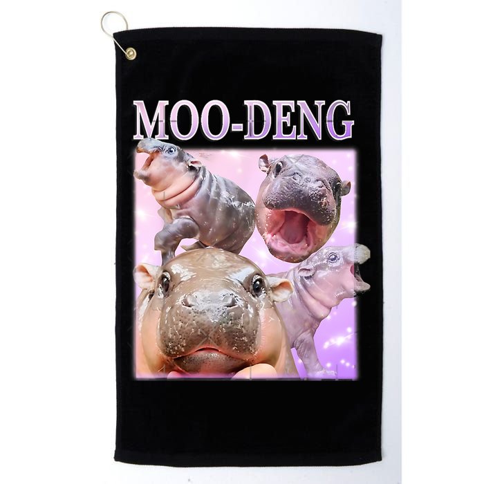 Moo Deng Golf Towel