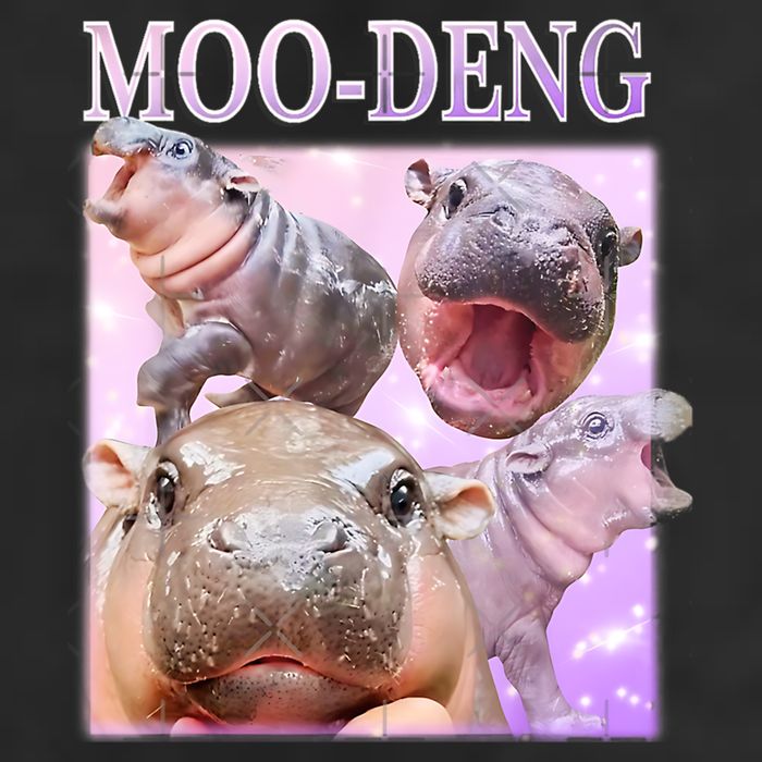Moo Deng Golf Towel