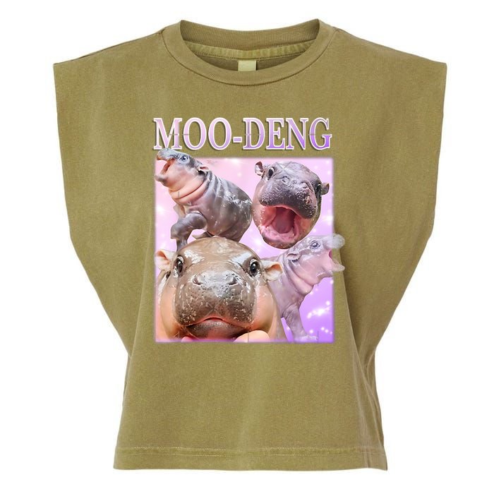 Moo Deng Garment-Dyed Women's Muscle Tee