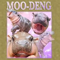 Moo Deng Garment-Dyed Women's Muscle Tee