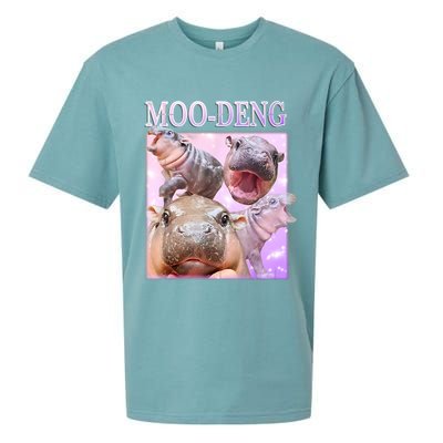 Moo Deng Sueded Cloud Jersey T-Shirt