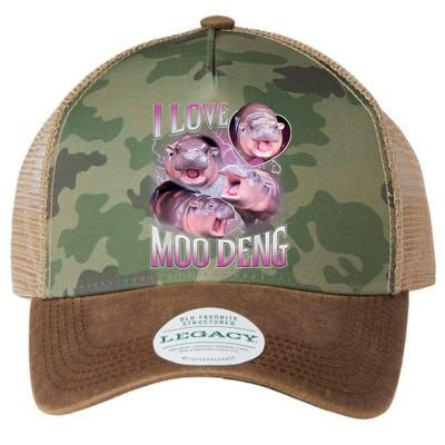 Moo Deng Legacy Tie Dye Trucker Hat