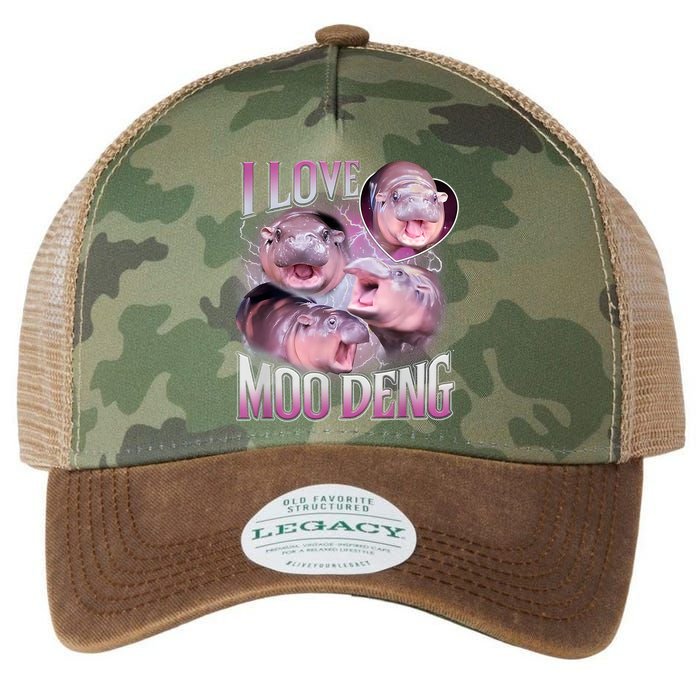 Moo Deng Legacy Tie Dye Trucker Hat