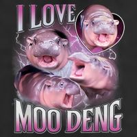 Moo Deng Cool Comfort Performance Bucket Hat
