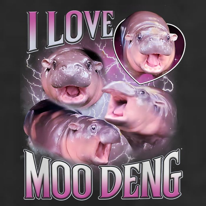 Moo Deng Cool Comfort Performance Bucket Hat