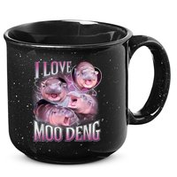 Moo Deng 15oz Campfire Ceramic Mug