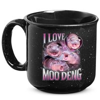 Moo Deng 15oz Campfire Ceramic Mug