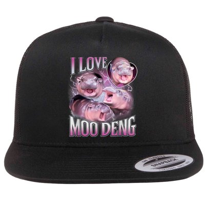Moo Deng Flatbill Hat
