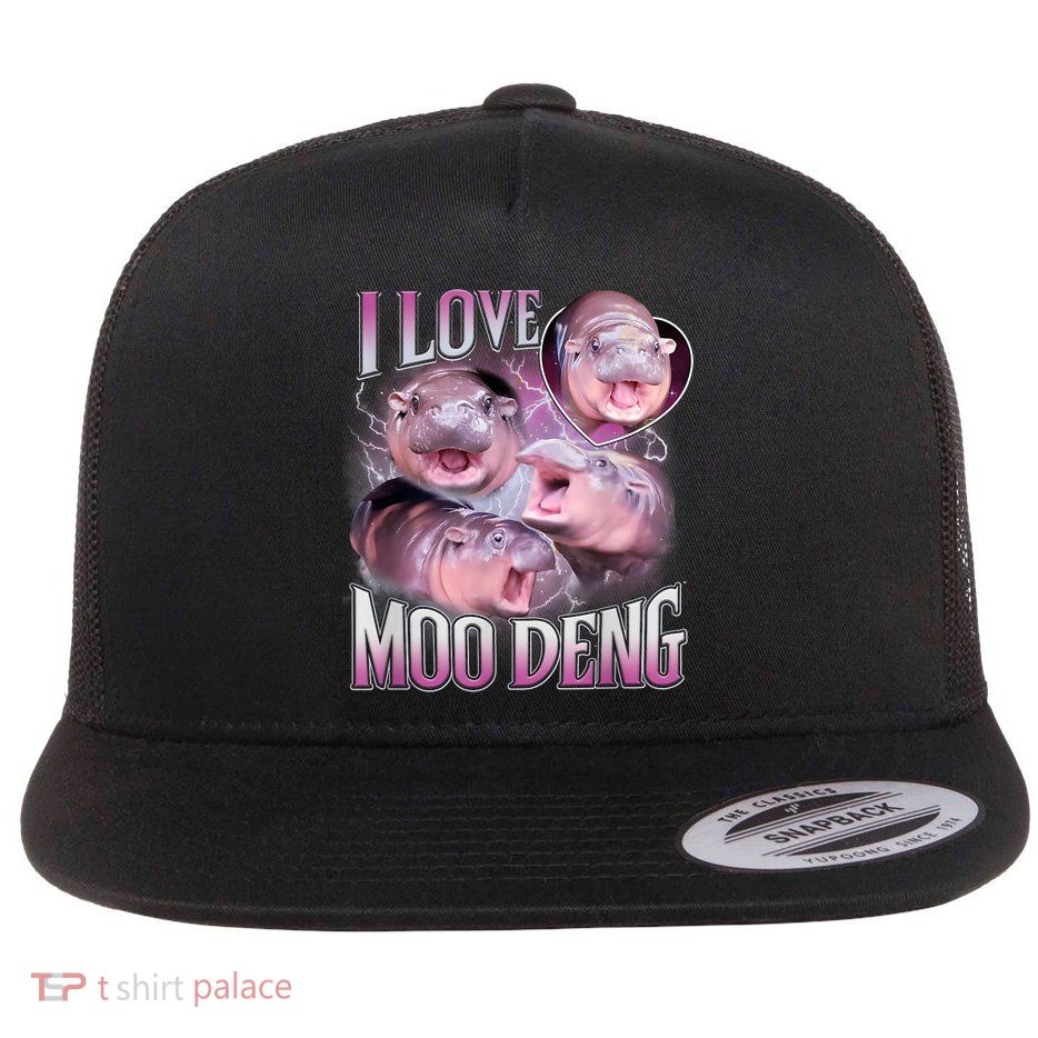 Moo Deng Flatbill Hat