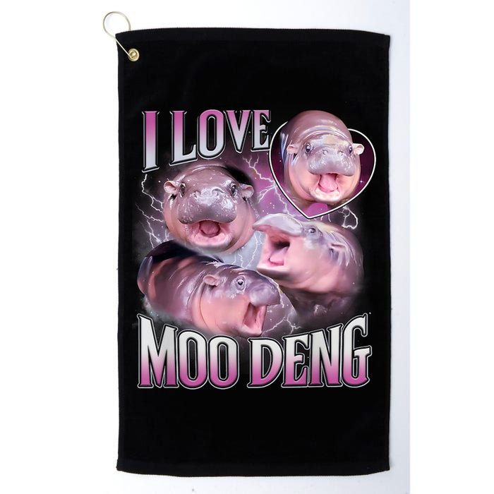 Moo Deng Golf Towel