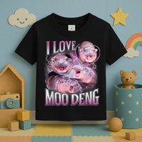 Moo Deng Toddler T-Shirt