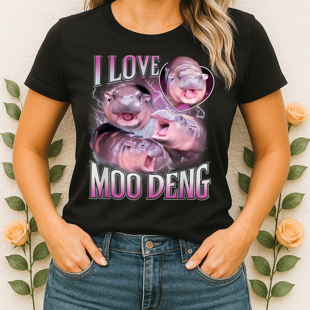Moo Deng Womens T-Shirt