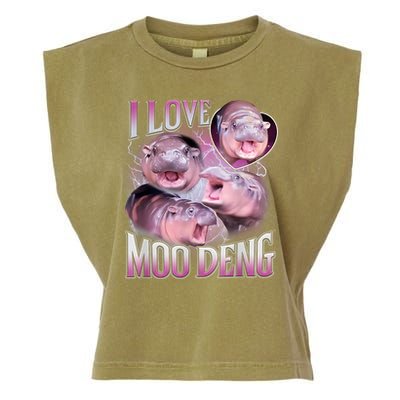 Moo Deng Garment-Dyed Women's Muscle Tee