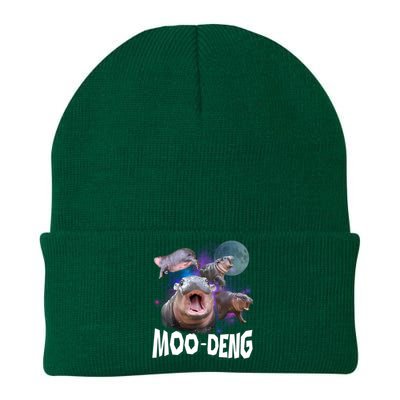 Moo Deng Knit Cap Winter Beanie