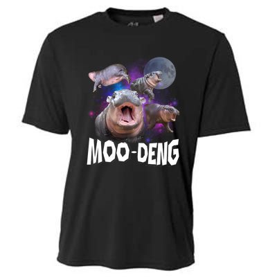 Moo Deng Cooling Performance Crew T-Shirt