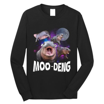 Moo Deng Long Sleeve Shirt